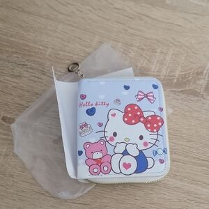 Hello Kitty White and Pink Key & Card Holder